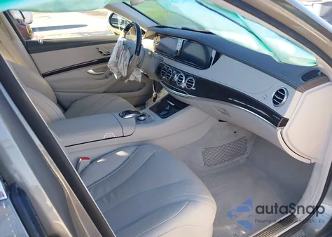 2015 Mercedes-Benz S 550 from USA, damaged, VIN WDDUG8CB0FA181943